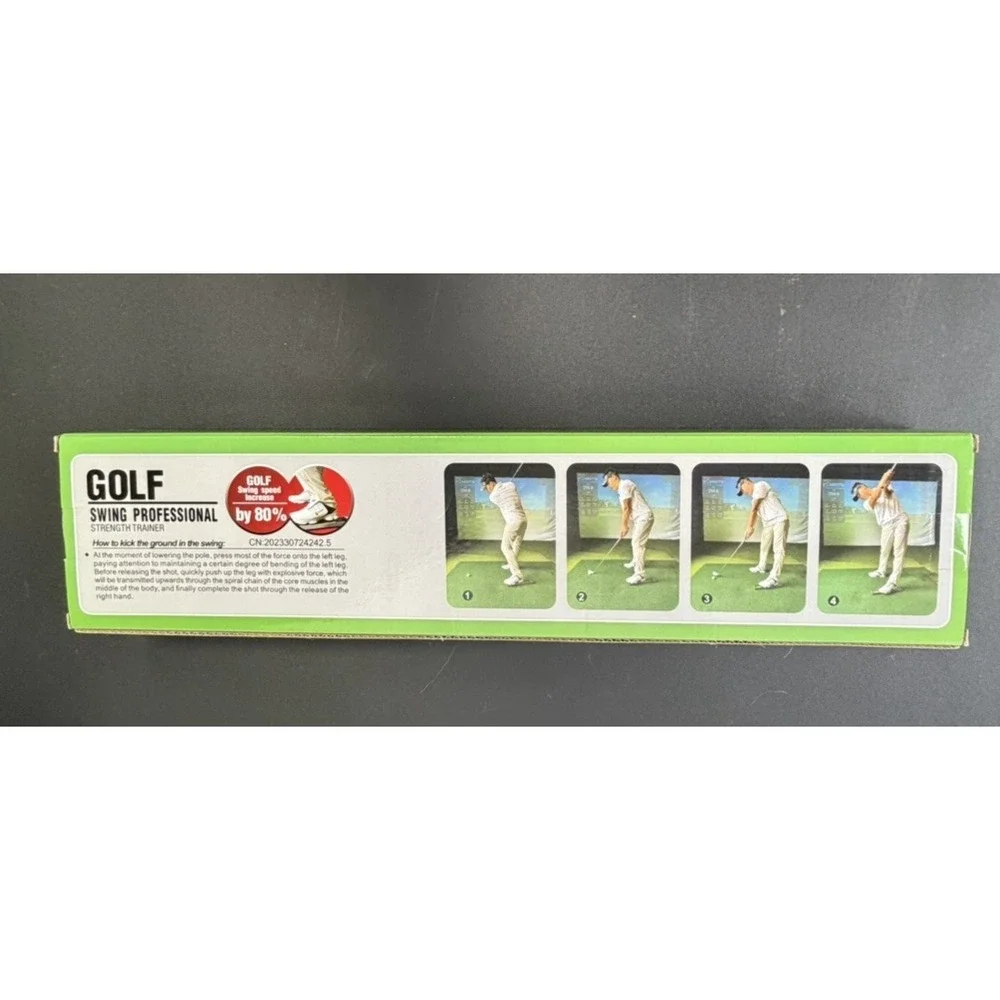 Golf Swing Training Aid, Golf Swing Leg Gravity Pedal, Precision Hip Rotation